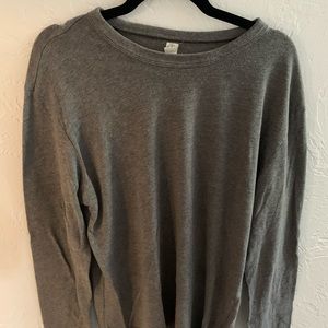 Nordstrom grey long sleeve - Large